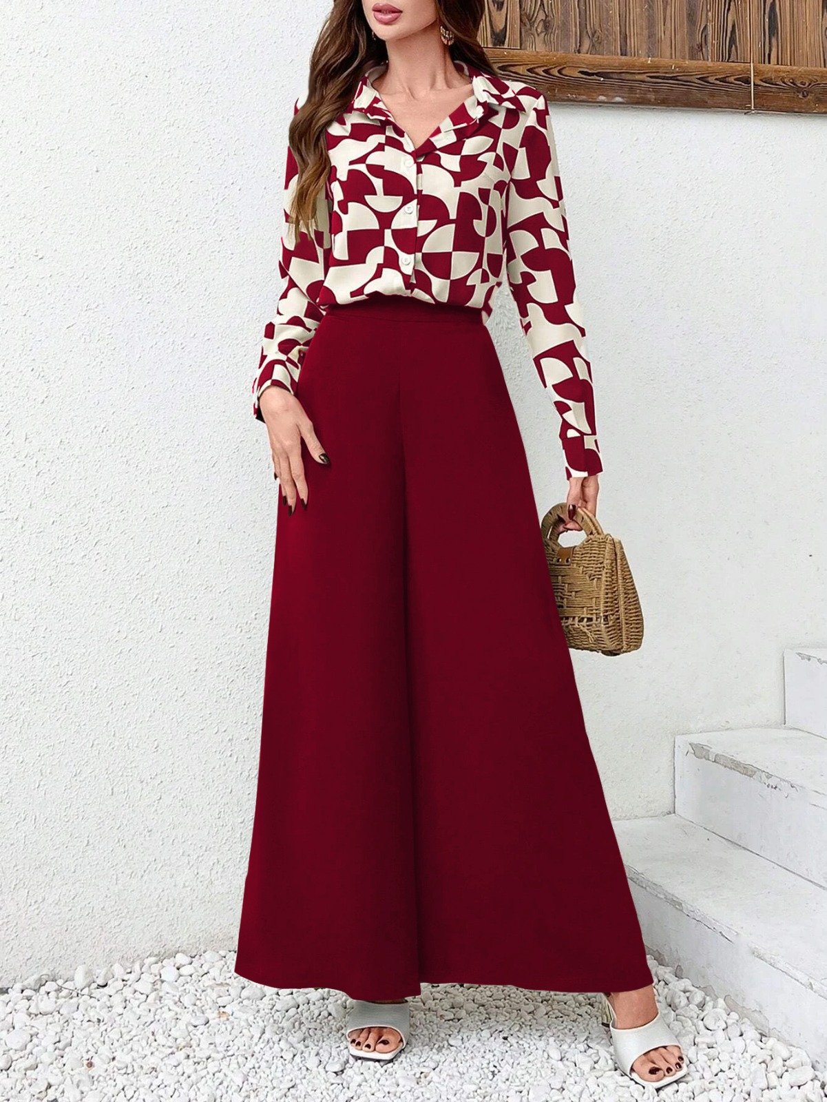 fancy elegant women co ord set
